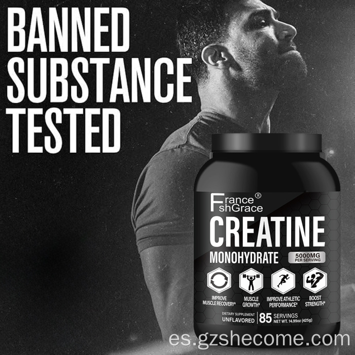 Shecome Creatina Monohidrato Polvo 425g Recuperación Muscular